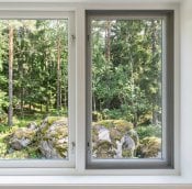 Biobasis raamnet zwart